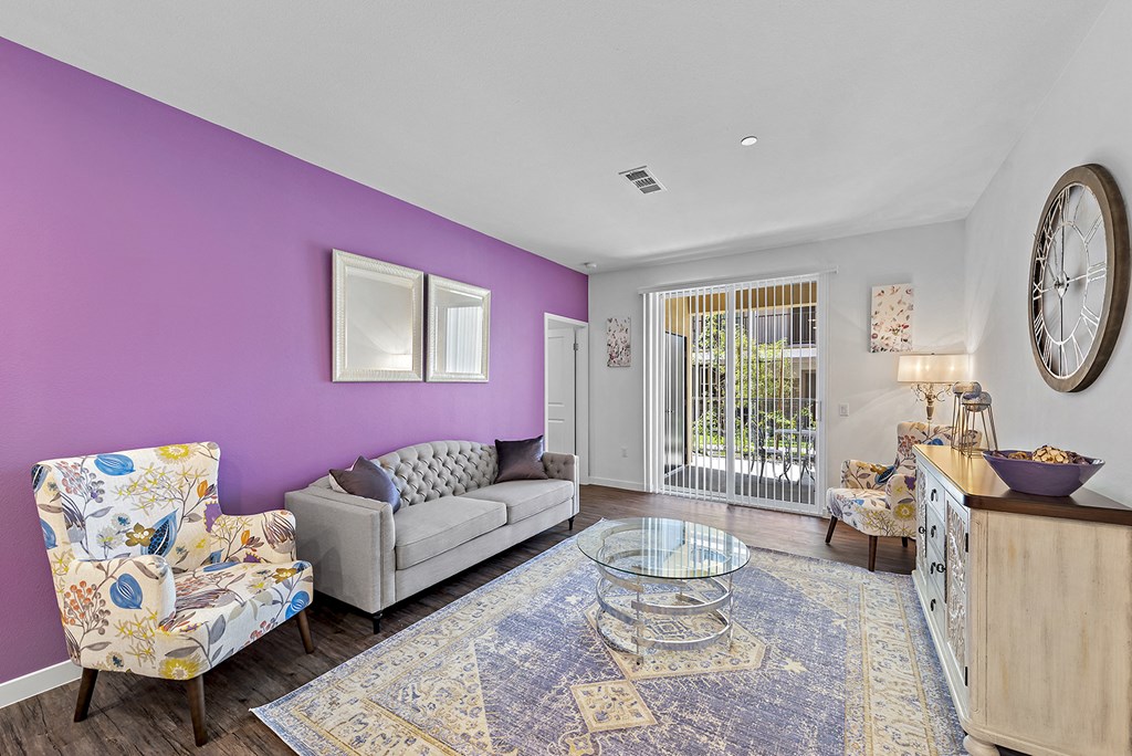 Spacious Living Room at LEVANTE APARTMENT HOMES, Fontana