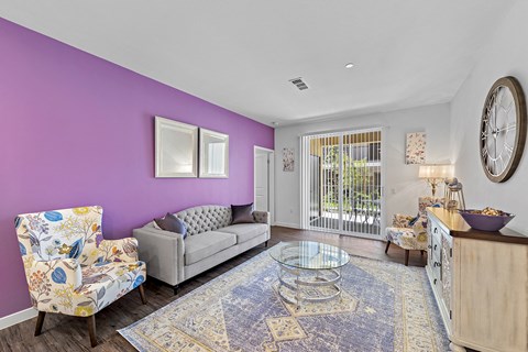 Spacious Living Room at LEVANTE APARTMENT HOMES, Fontana