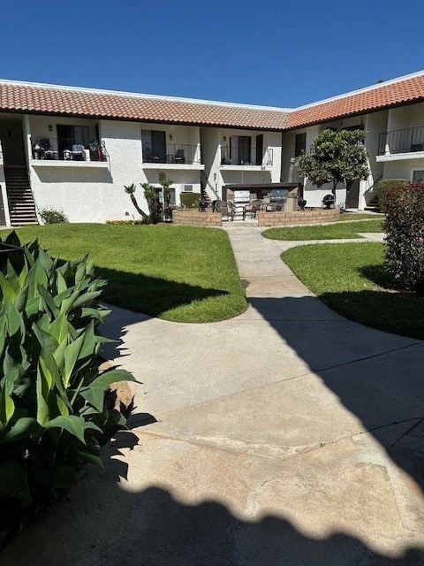 Courtyard view