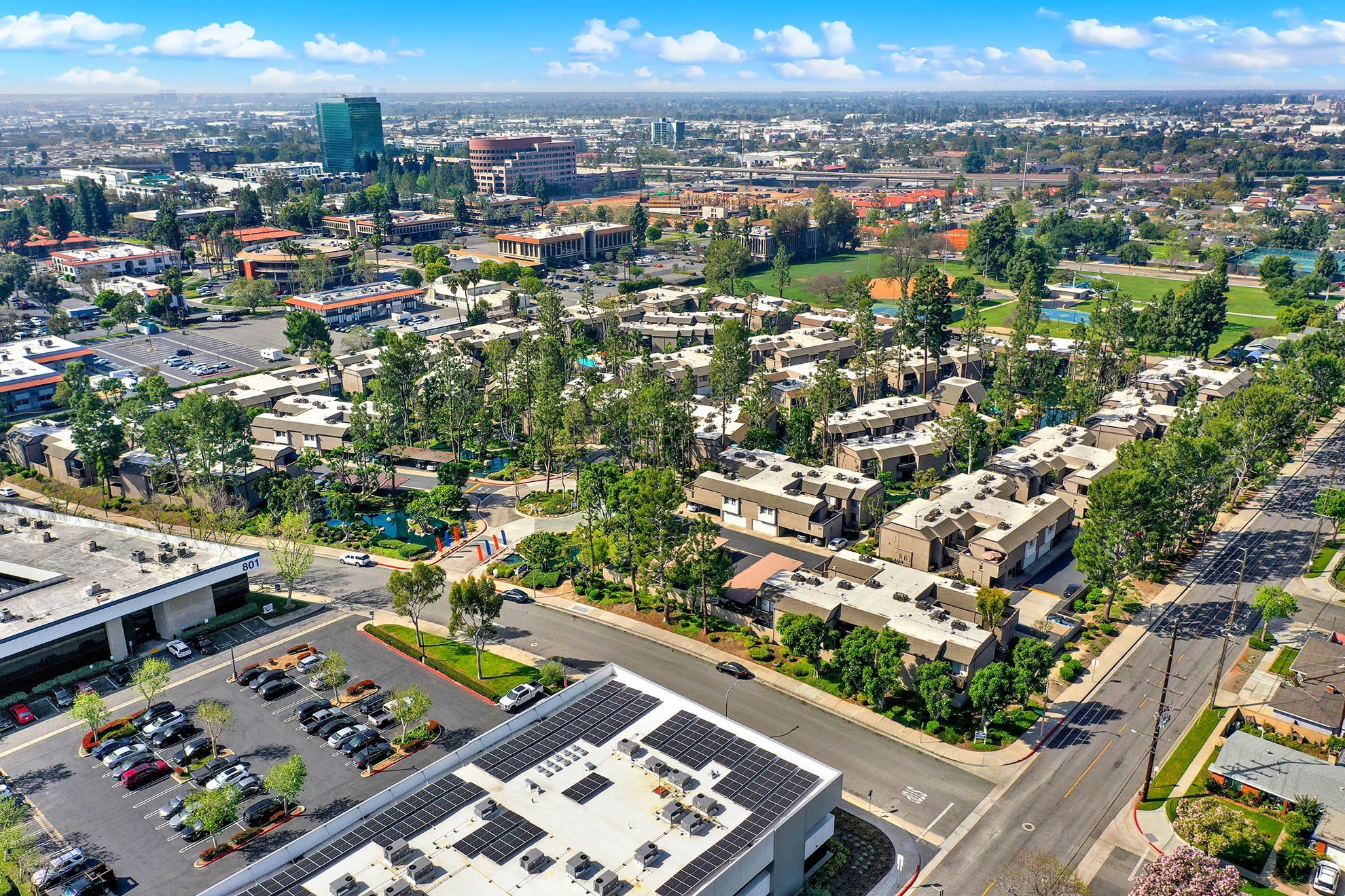 Lake Dianne Apartment Homes Aerial View