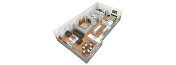 Devesa Floor Plan at LEVANTE APARTMENT HOMES, California, 92335