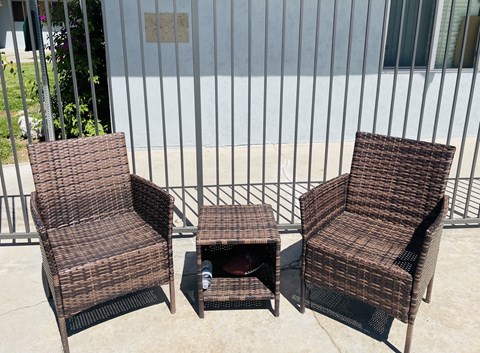 Palmbrook Pool Sitting Area