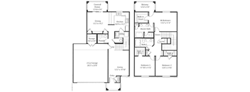 1608 sqft 3 bed 2.5 bath Verona