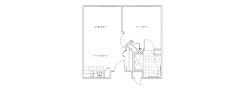 lower level floor plan  apartments the mille brooks residence