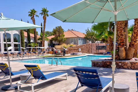 the swimming pool at the resort at pedregal