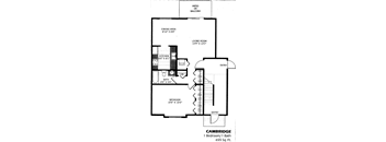 the floor plan for the bedroom duplex for rent