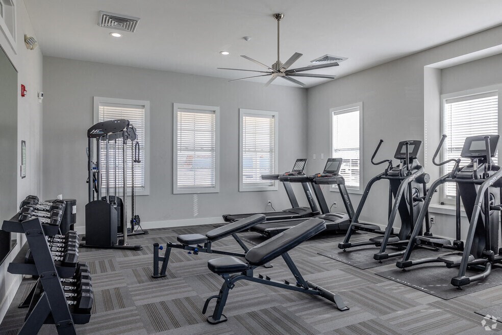 the estates with exercise equipment