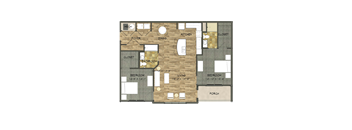 Garden B floor plan
