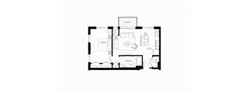 a floor plan of a house