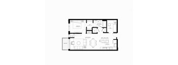 bedroom floor plan an in 2d