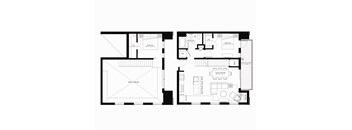bedroom floor plan an in 2d