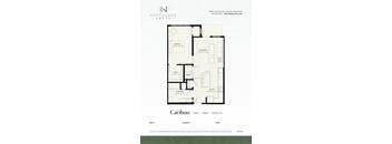 A floor plan for a property rented by Northlake Lofts.