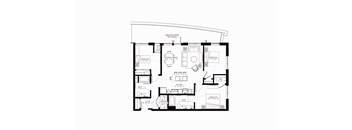 a floor plan of a house