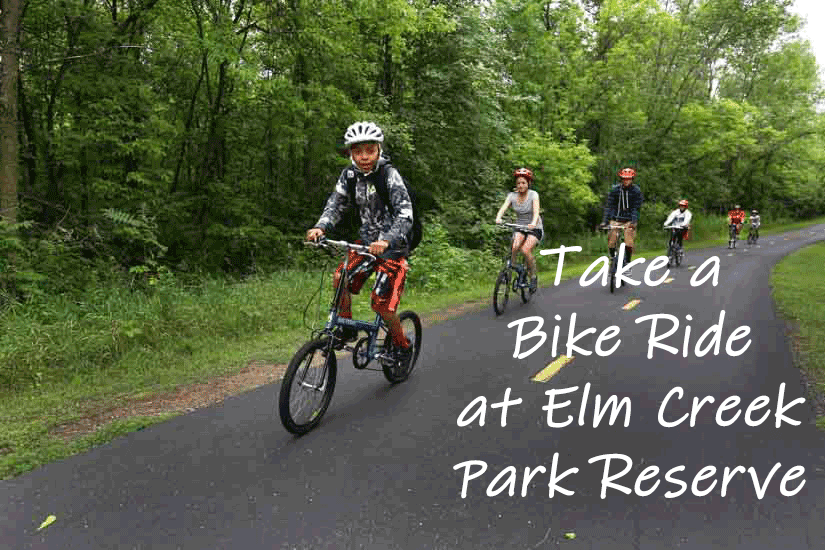 take a bike ride at elm creek park reserve