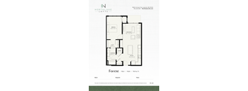 A floor plan for a property rented by Northlake Lofts.