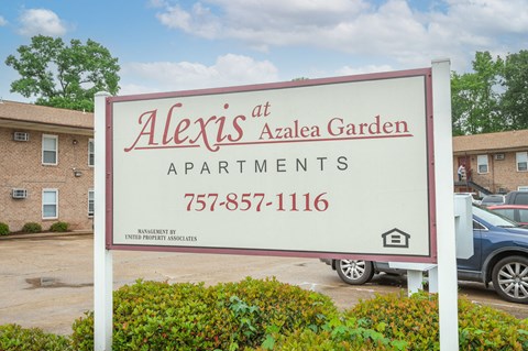 the apartments sign