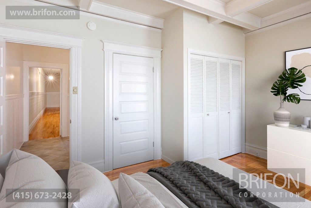 Bedroom Large with Ample Closet Space