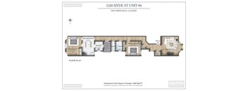Floor Plan for Unit 4