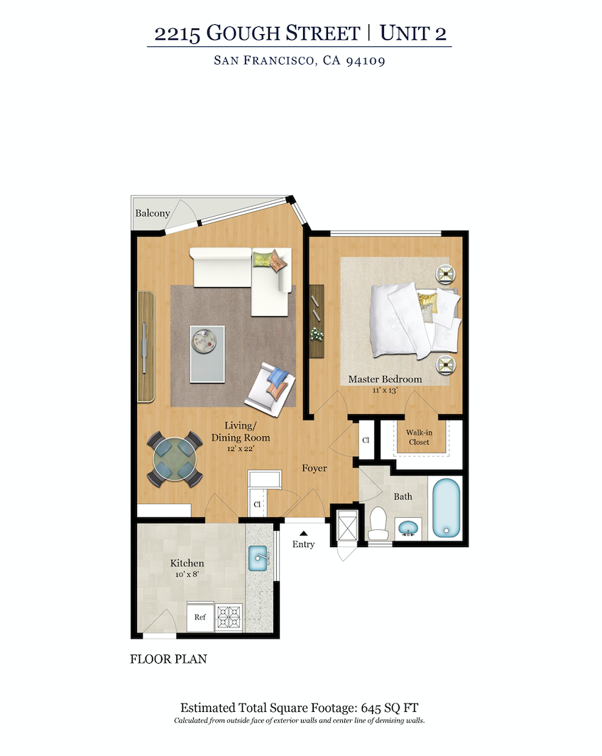2215 Gough Street floor plan