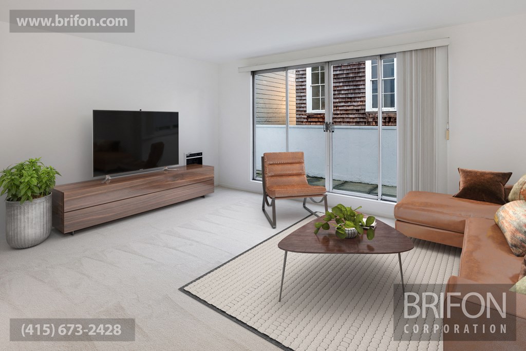 2221 Gough Street living area