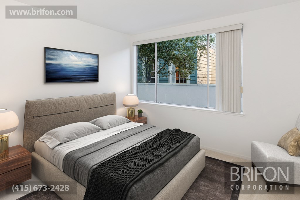 2221 Gough Street bedroom