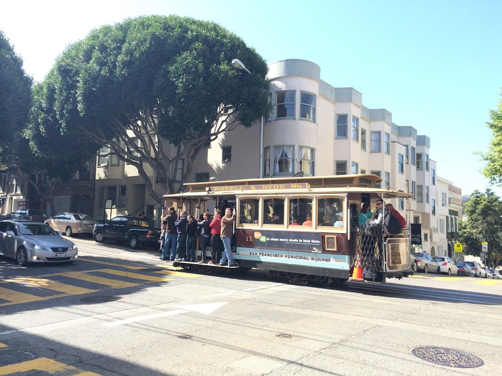 exterior with cable car