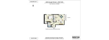 a floor plan of a bedroom apartment with a bathroom and a living room