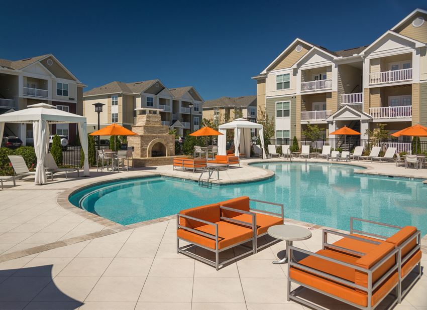 Swimming Pool With Relaxing Sundecks at Hampton Roads Crossing, Suffolk, 23435 - Photo Gallery 1