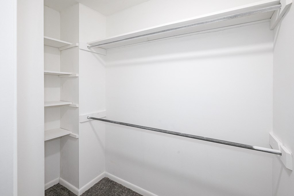 Built-In Shelving In Closet at Arbor Pointe at Hillcrest, Little Rock