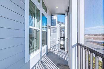 Private patios and private balconies at Tapestry Nona in Orlando, FL