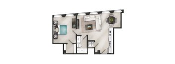 One Bedroom One Bathroom A-26