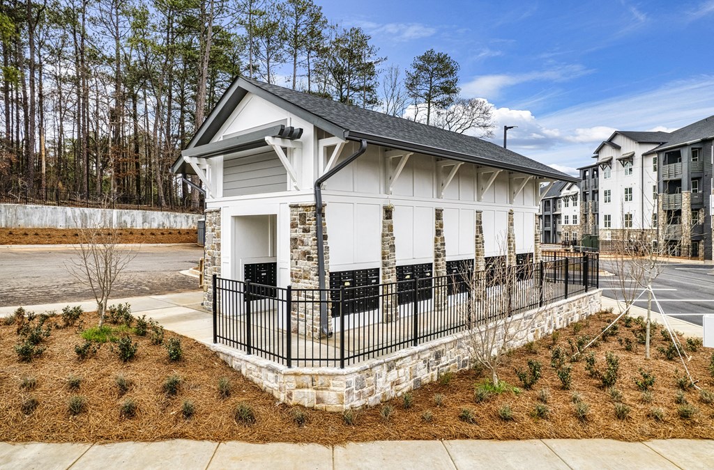 mail station at Tapestry Overbrook in McDonough, Georgia