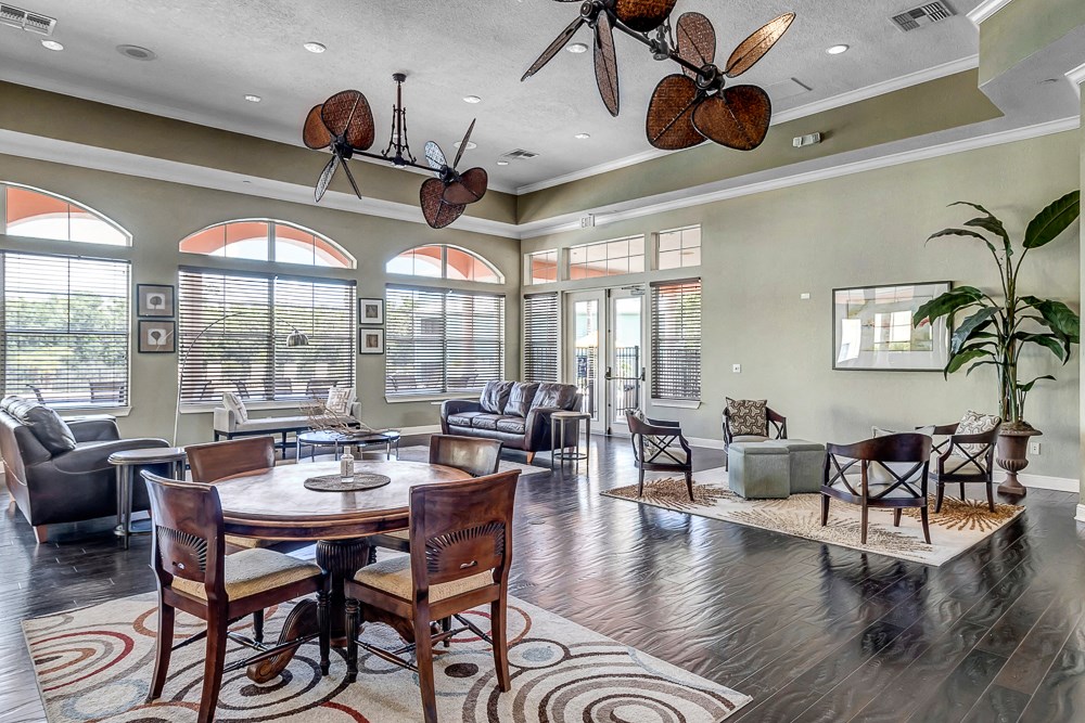 Clubhouse and Leasing office at Bermuda Estates Apartments in Ormond Beach, FL