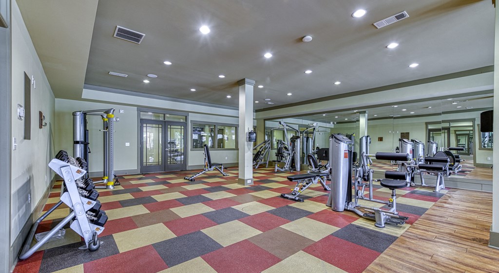 24-Hour Fitness Center at 4700 Colonnade Apartments in Birmingham, AL