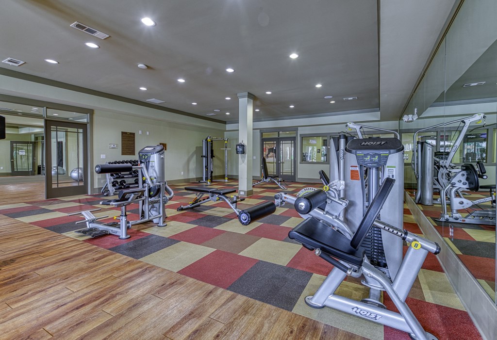 24-Hour Fitness Center at 4700 Colonnade Apartments in Birmingham, AL