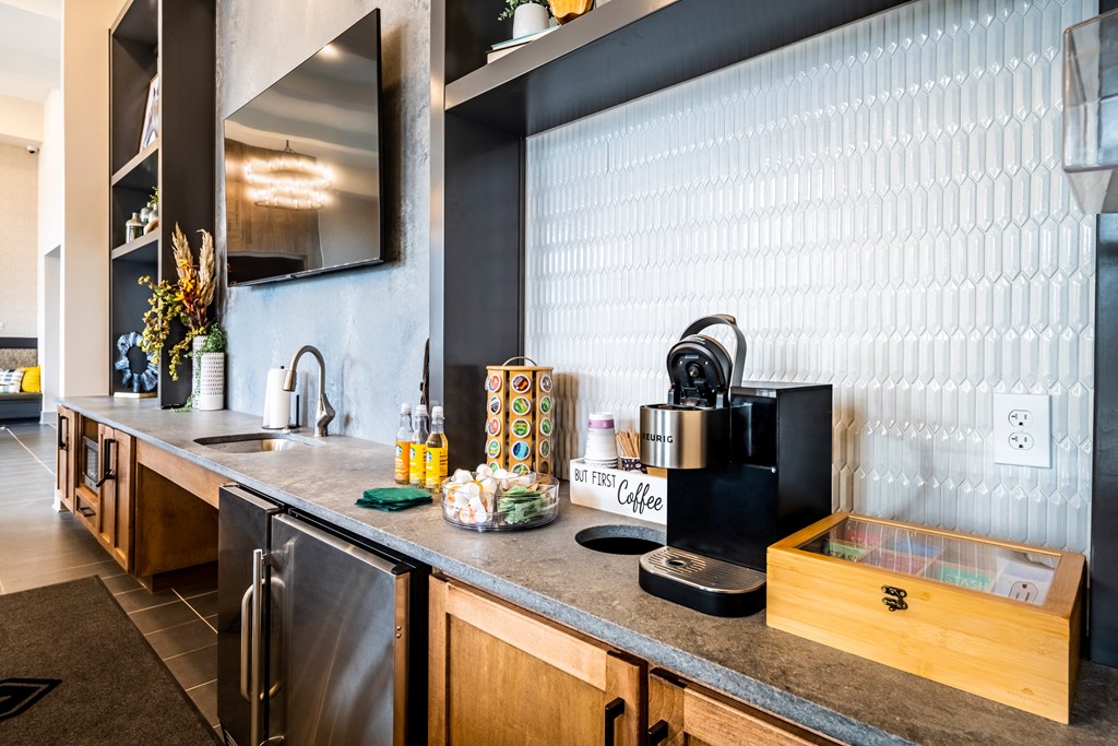 a kitchen with a sink and a dishwasher
