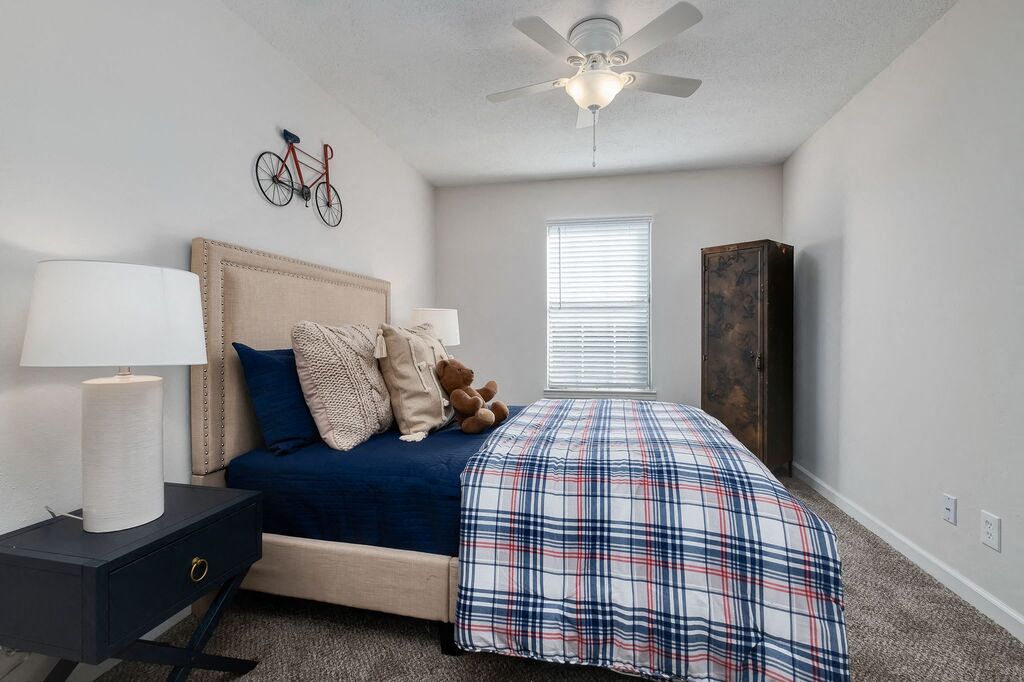 Beautiful Bright Bedroom With Wide Windows at The Union at Cooper Hill, Birmingham, AL