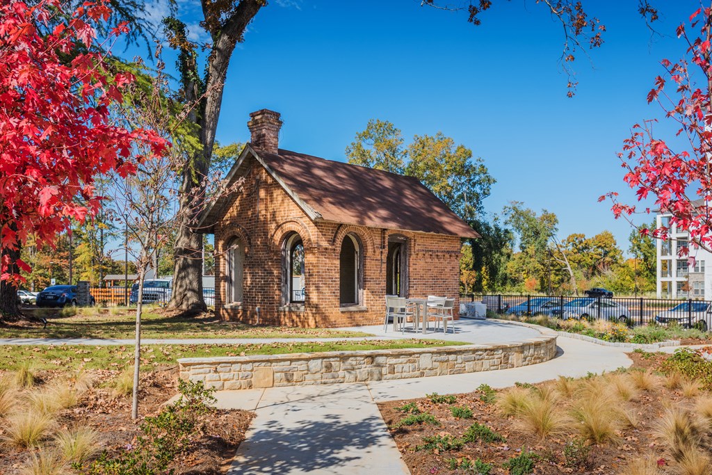 historic building  at Bon Haven apartment complex in Spartanburg, SC