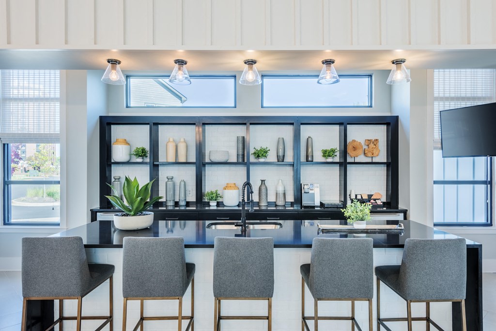 resident lounge at Bon Haven Apartments in Spartanburg, SC