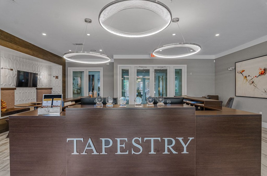 the lobby or reception area of Tapestry Bocage