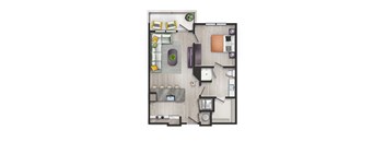 Tapestry Tyvola One Bedroom One Bathroom Calypso