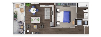 Building 3: A3-A - Furnished