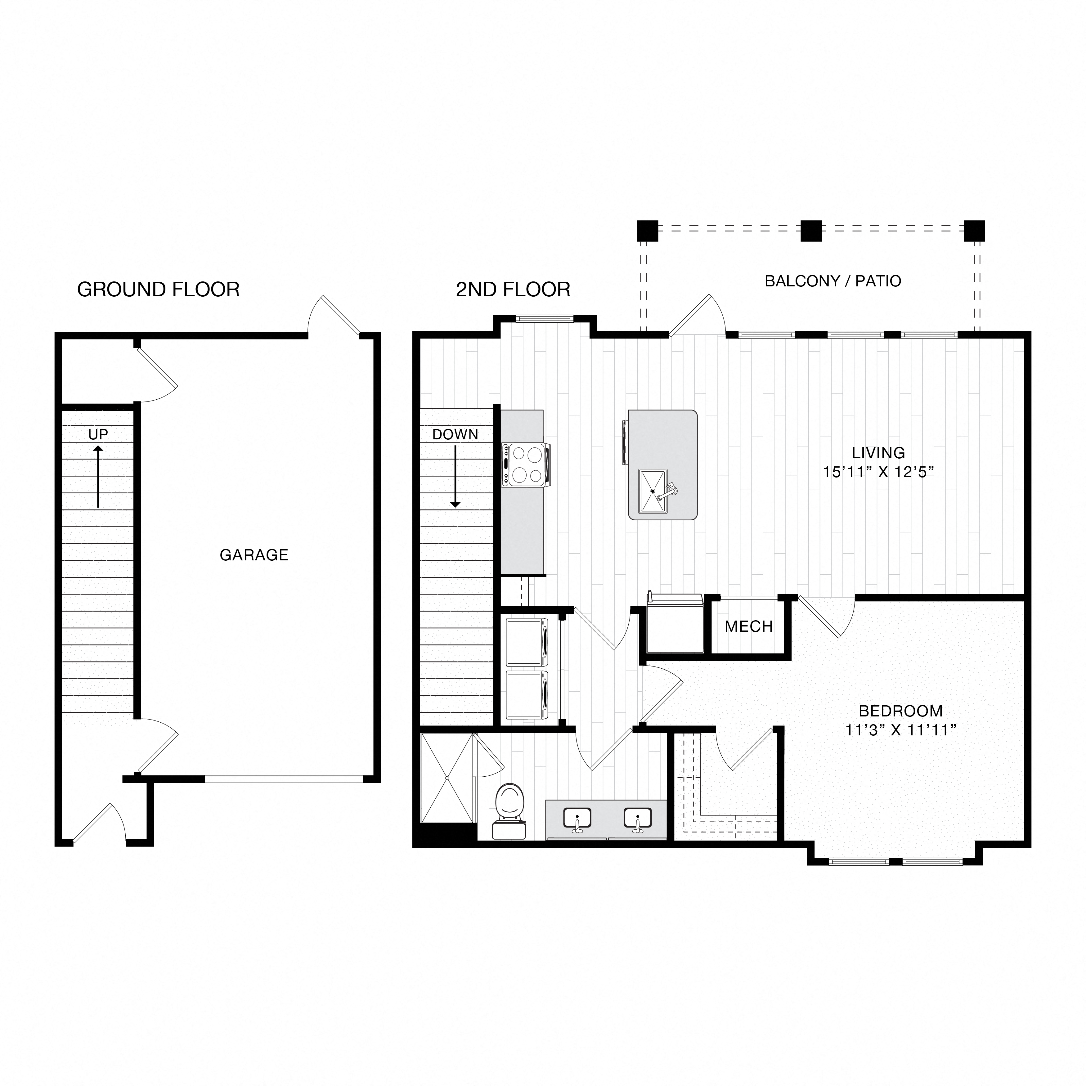 a floor plan at Tapestrry East Bay in Apollo Beach, FL