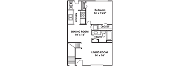 One Bedroom Hampton