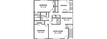 Two Bedroom Ledges