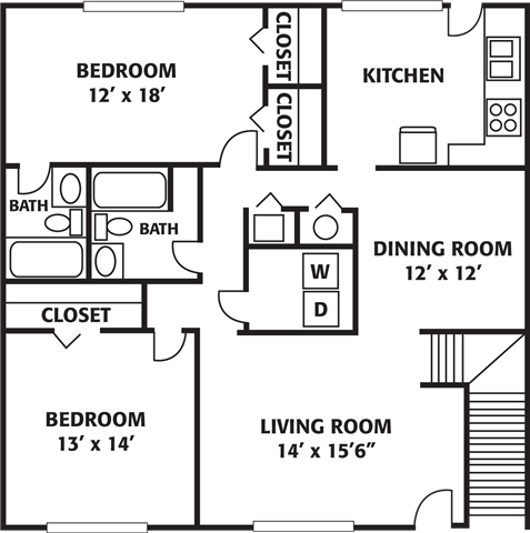 1225 Willowbrook Dr 1-3 Beds Apartment for Rent - Photo Gallery 38