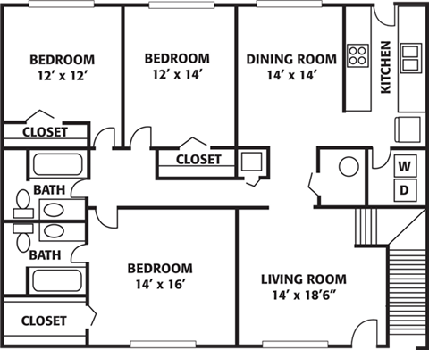 1225 Willowbrook Dr 1-3 Beds Apartment for Rent - Photo Gallery 39
