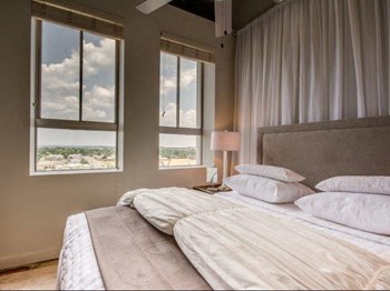 Gorgeous Bedroom Gorgeous Bedroom at The Tower, Alabama, 35401 - Photo Gallery 5