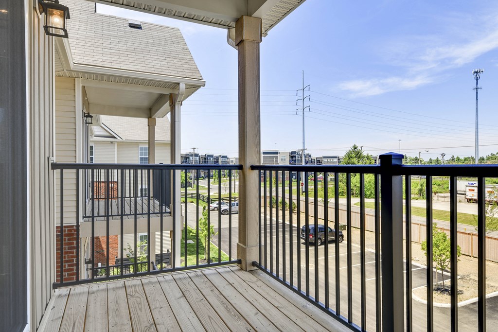 Private Apartment Balcony At Austin Place Apartments