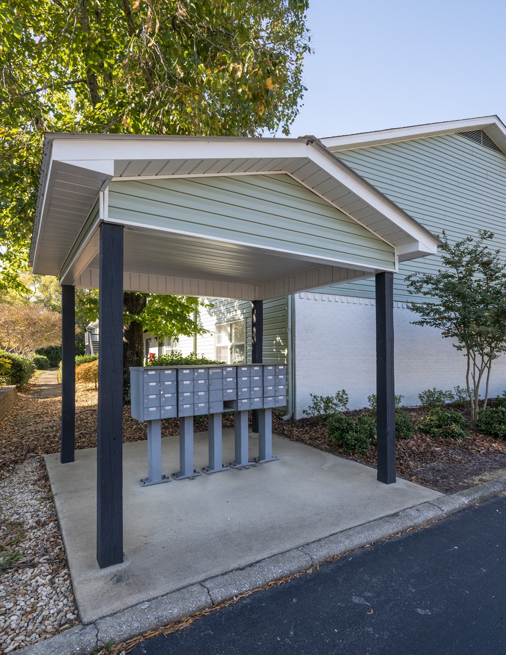 mail station at Ascent Jones Apartments in Huntsville, Alabama